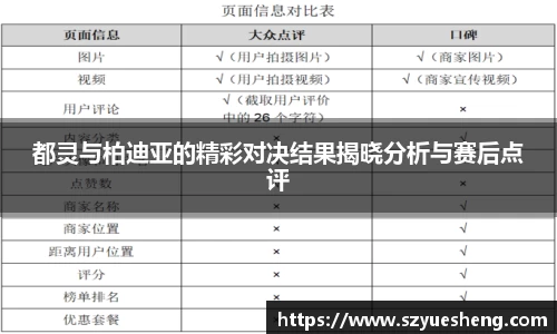 都灵与柏迪亚的精彩对决结果揭晓分析与赛后点评